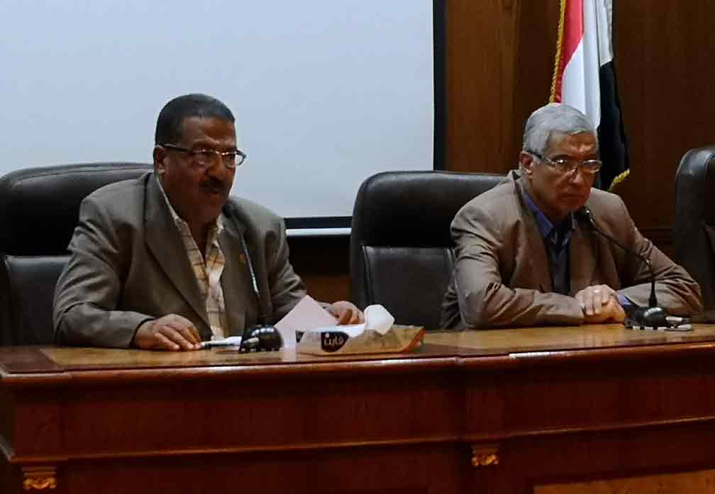 اجتماع في مؤسسة اخبار اليوم 7 6 2018