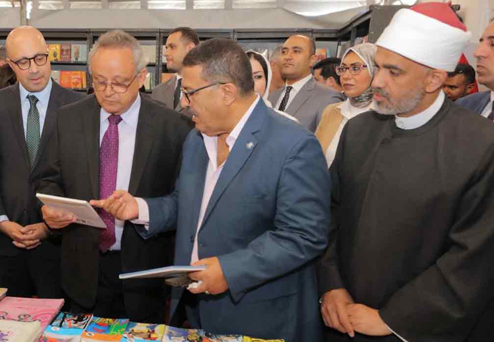 افتتاح معرض مكتبة الإسكندرية الدولي للكتاب